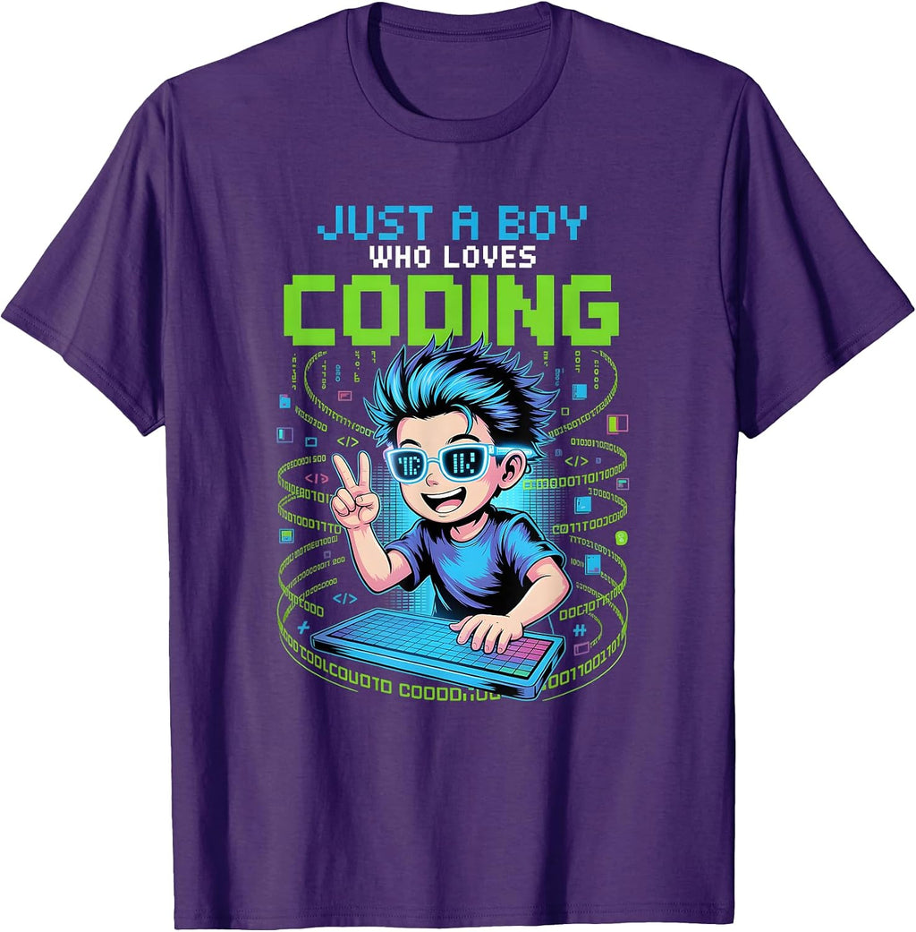 Coding Gifts for Boys - Adult & Kids T-Shirts, Sweatshirts & Hoodies apparel design preview 1