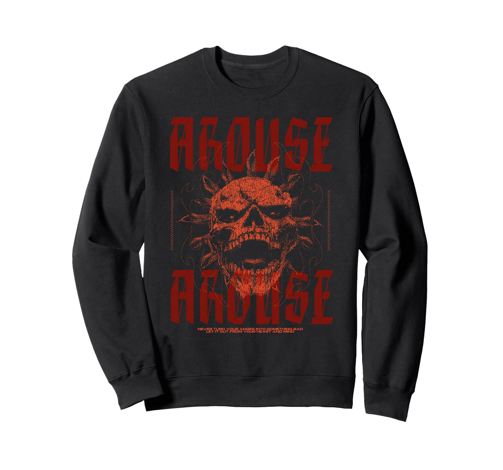 Y2K Arouse Bold Urban Graffiti Sweatshirt - Custom Art Print Unisex - T-Shirt, Sweatshirt, Hoodie