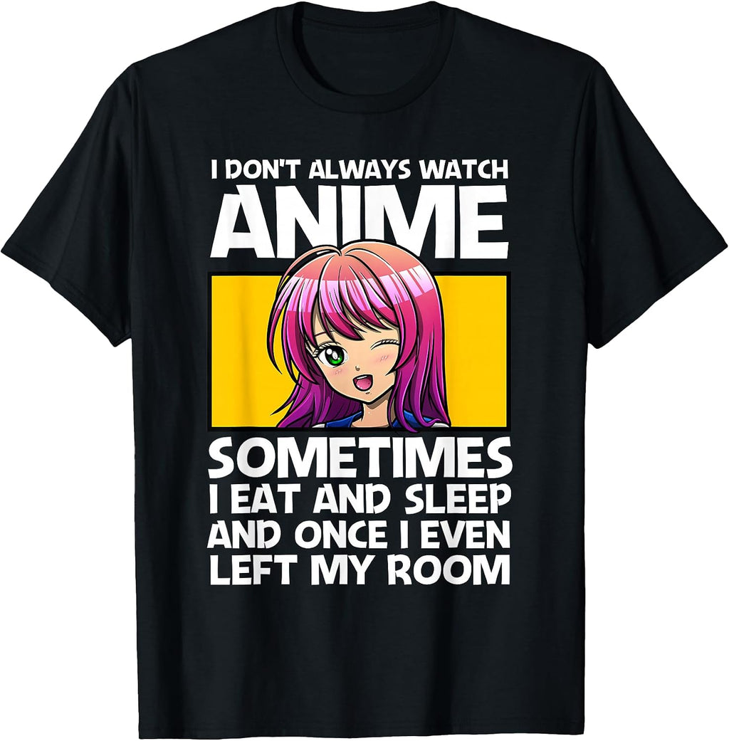 Watch Anime Japanese Kawaii Manga Otaku Kids Items - Adult & Kids T-Shirts, Sweatshirts & Hoodies apparel design preview 1