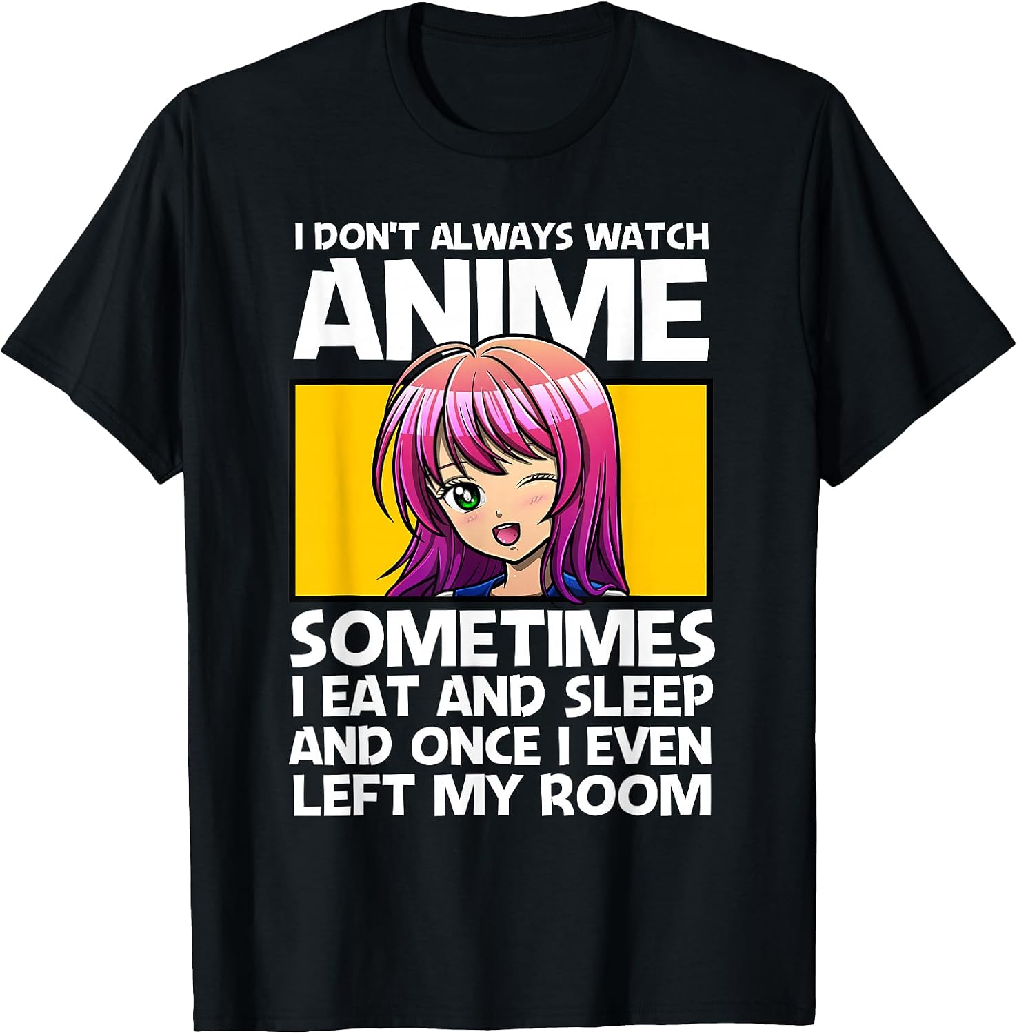 Watch Anime Japanese Kawaii Manga Otaku Kids Items - Adult & Kids T-Shirts, Sweatshirts & Hoodies apparel design preview 1