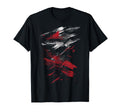 Red And Black Dynamic Splatter T-Shirt - Streetwear Style for Adults - T-Shirt, Sweatshirt, Hoodie