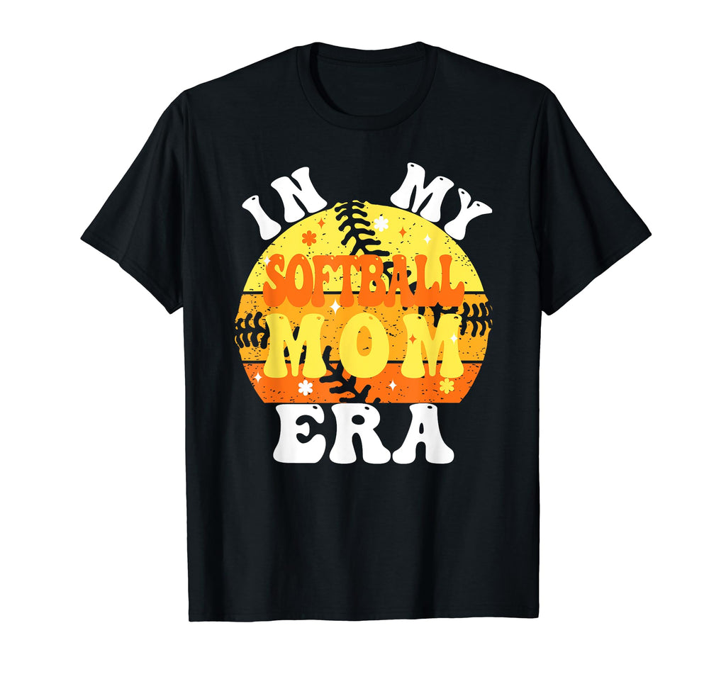 My Softball Mama Era Mom Life Game Day T-Shirt - Trendy Graphic Men Women - T-Shirt, Sweatshirt, Hoodie