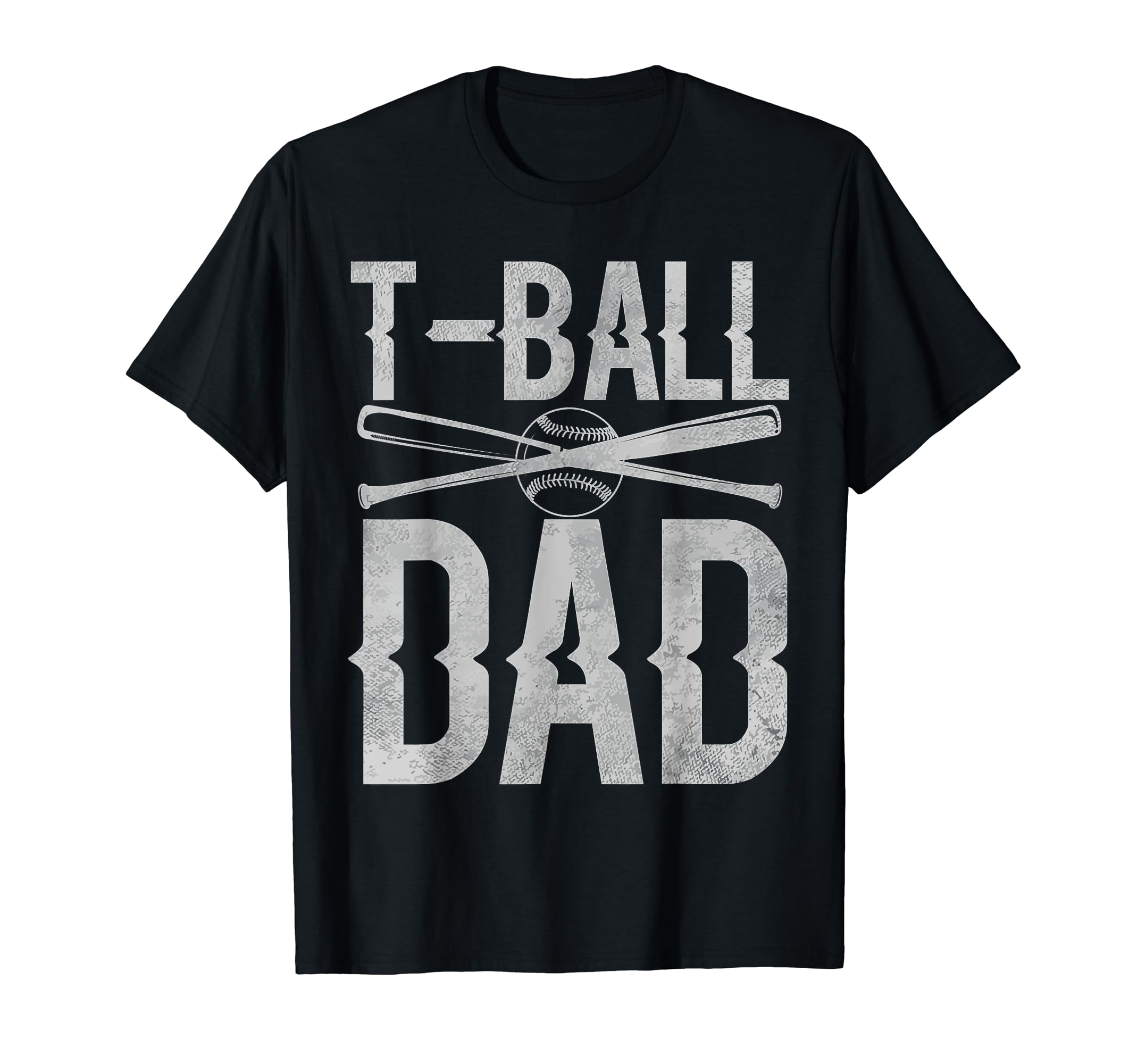 T Ball Dad Teeball Fathers Day T-Shirt - Custom Art Print Men Women - T-Shirt, Sweatshirt, Hoodie