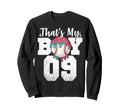 Thats My Baseball 9 Number Mom Sweatshirt - Casual Everyday Wear Men Women - T-Shirt, Sweatshirt, Hoodie