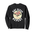 Eat Sleep Skate Repeat Figure Ice Sweatshirt - Trendy Graphic Men Women - T-Shirt, Sweatshirt, Hoodie