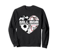 Happy Mothers Day Mom Both Heart Sweatshirt - Streetwear Style Unisex - T-Shirt, Sweatshirt, Hoodie
