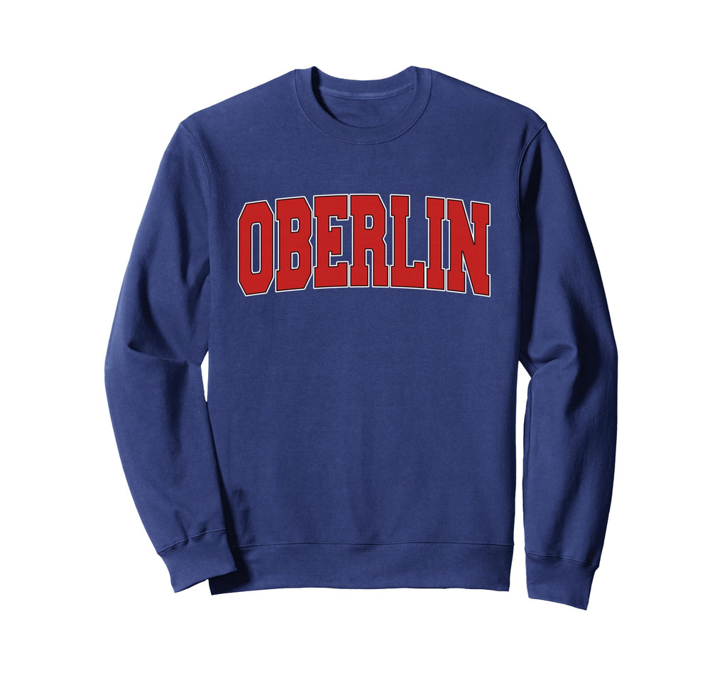 Oberlin Oh Ohio Varsity Usa Sports Sweatshirt - Novelty Apparel Unisex - T-Shirt, Sweatshirt, Hoodie