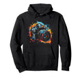 Camera Photography Watercolor Art Hoodie - Novelty Apparel Men Women - T-Shirt, Sweatshirt, Hoodie