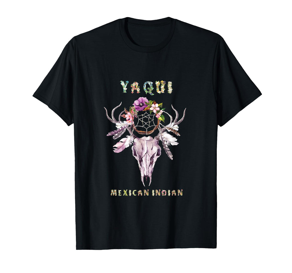 Yaqui Mexican Indian Tribe Boho T-Shirt - Custom Art Print Men Women - T-Shirt, Sweatshirt, Hoodie