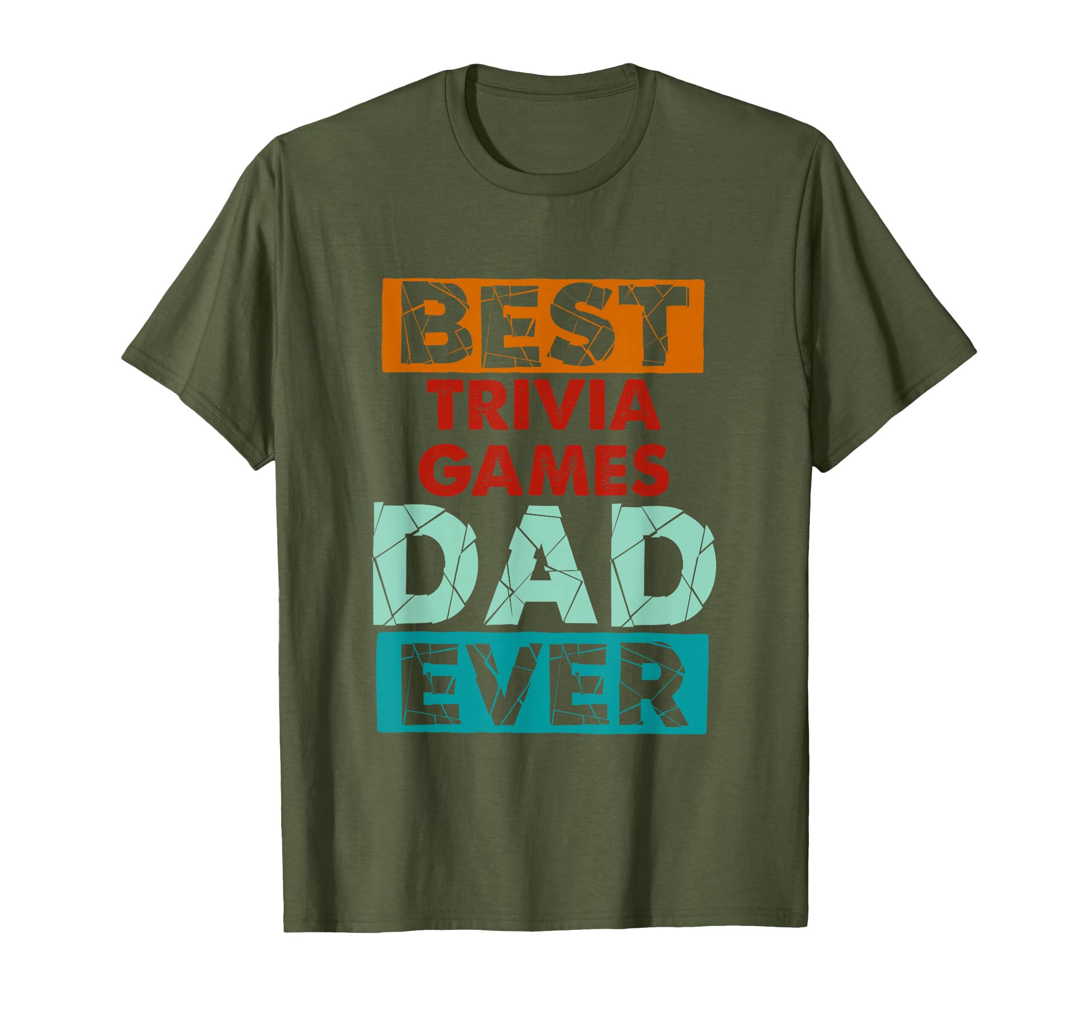 Best Trivia Games Dad Ever Funny Trivia T-Shirt - Graphic Print Men Women - T-Shirt, Sweatshirt, Hoodie