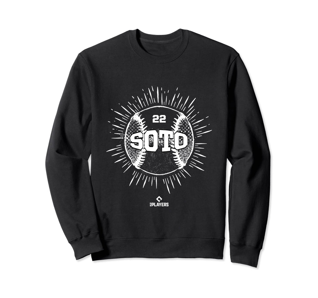 Juan Soto Baseball Mlbpa Sweatshirt - Novelty Apparel for Adults - T-Shirt, Sweatshirt, Hoodie