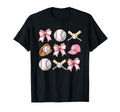 Baseball Mom Coquette Mothers Day T-Shirt - Unique Graphic for Adults - T-Shirt, Sweatshirt, Hoodie