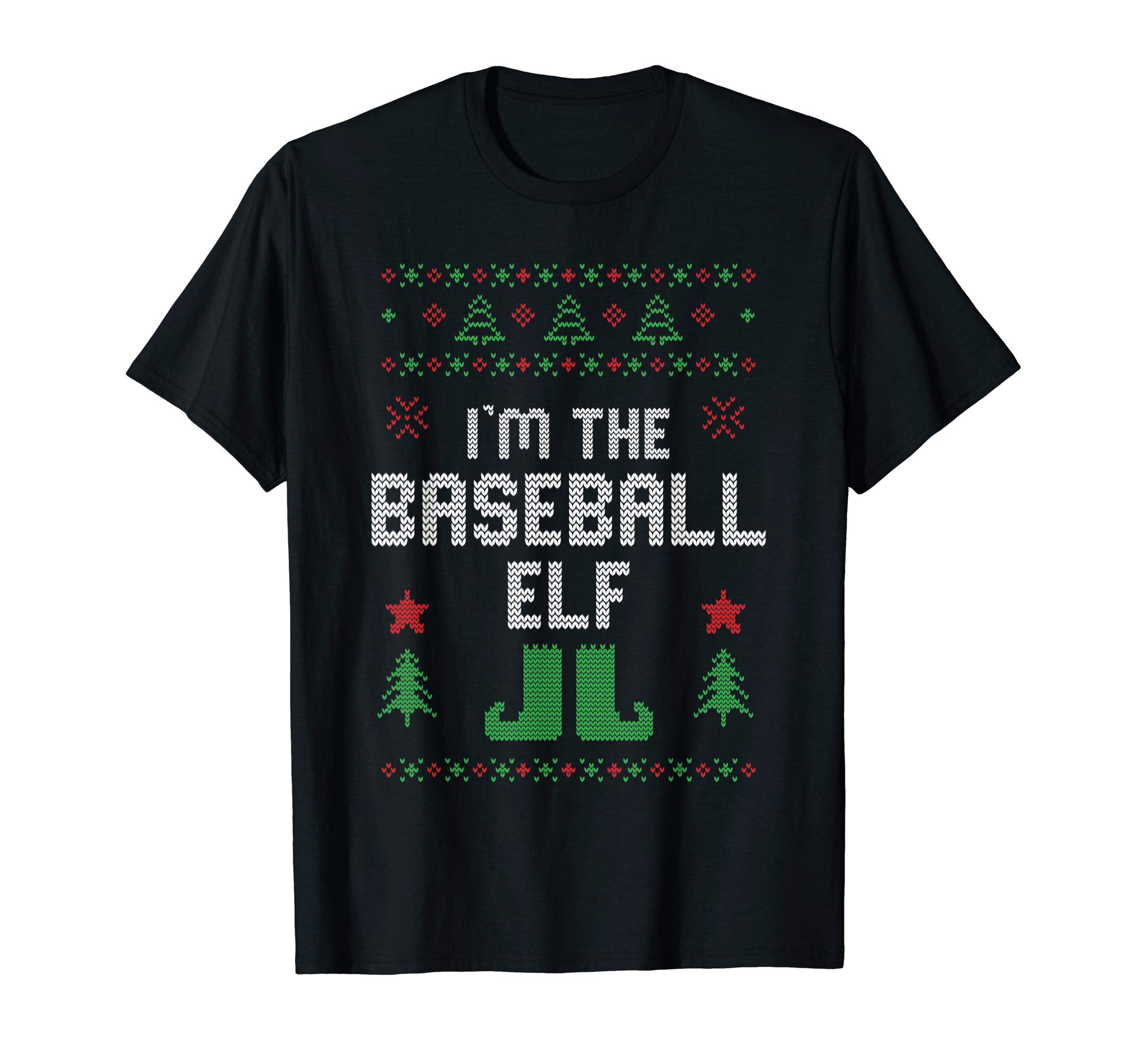 Baseball Elf Ugly Costume Matching T-Shirt - Aesthetic Graphic Men Women - T-Shirt, Sweatshirt, Hoodie