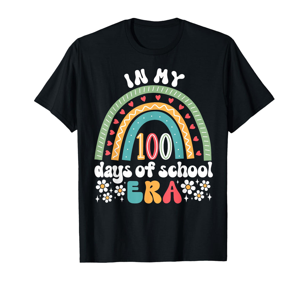 My 100 Days School Era 100Th Day T-Shirt - Novelty Apparel for Adults - T-Shirt, Sweatshirt, Hoodie