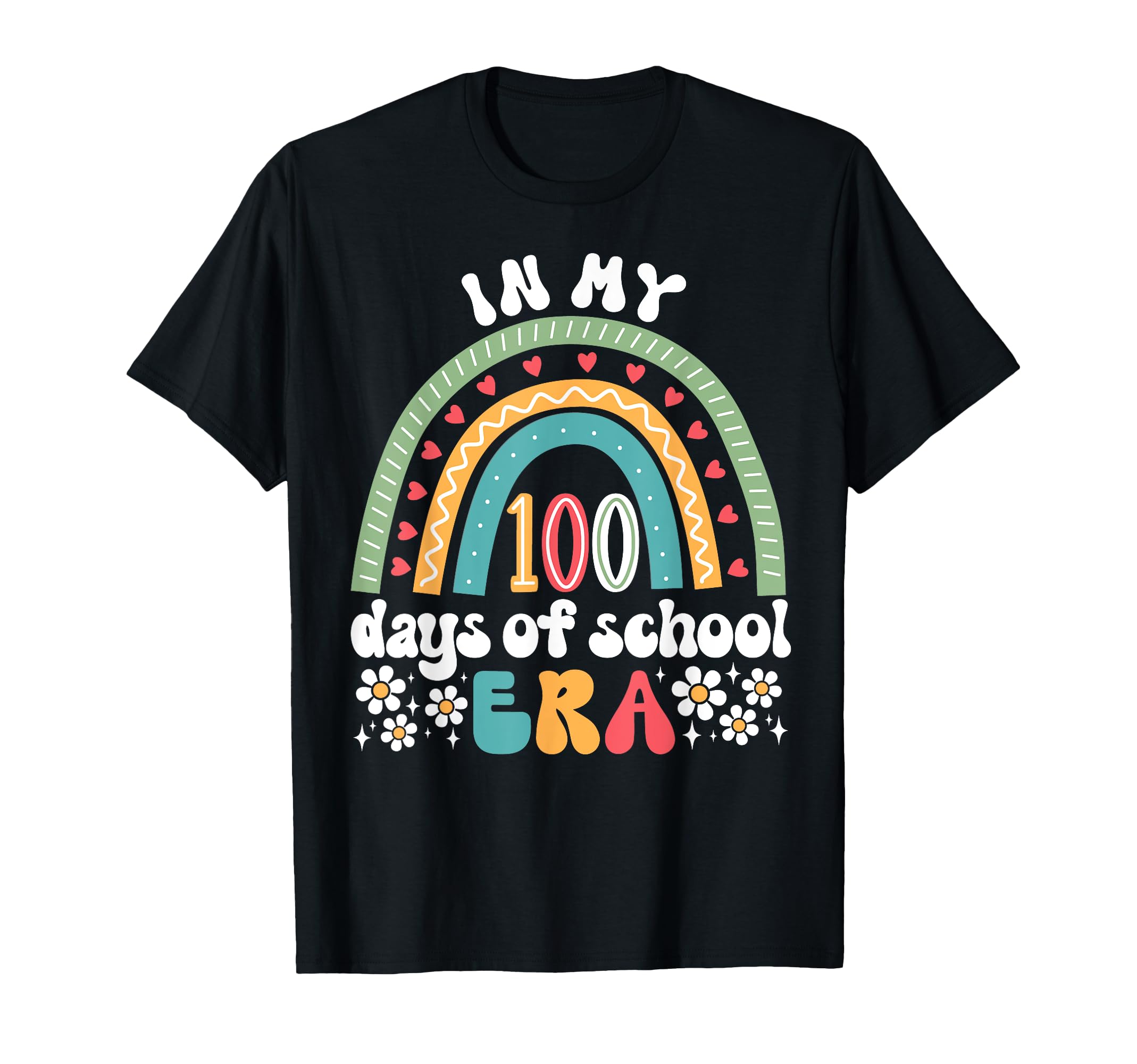 My 100 Days School Era 100Th Day T-Shirt - Novelty Apparel for Adults - T-Shirt, Sweatshirt, Hoodie