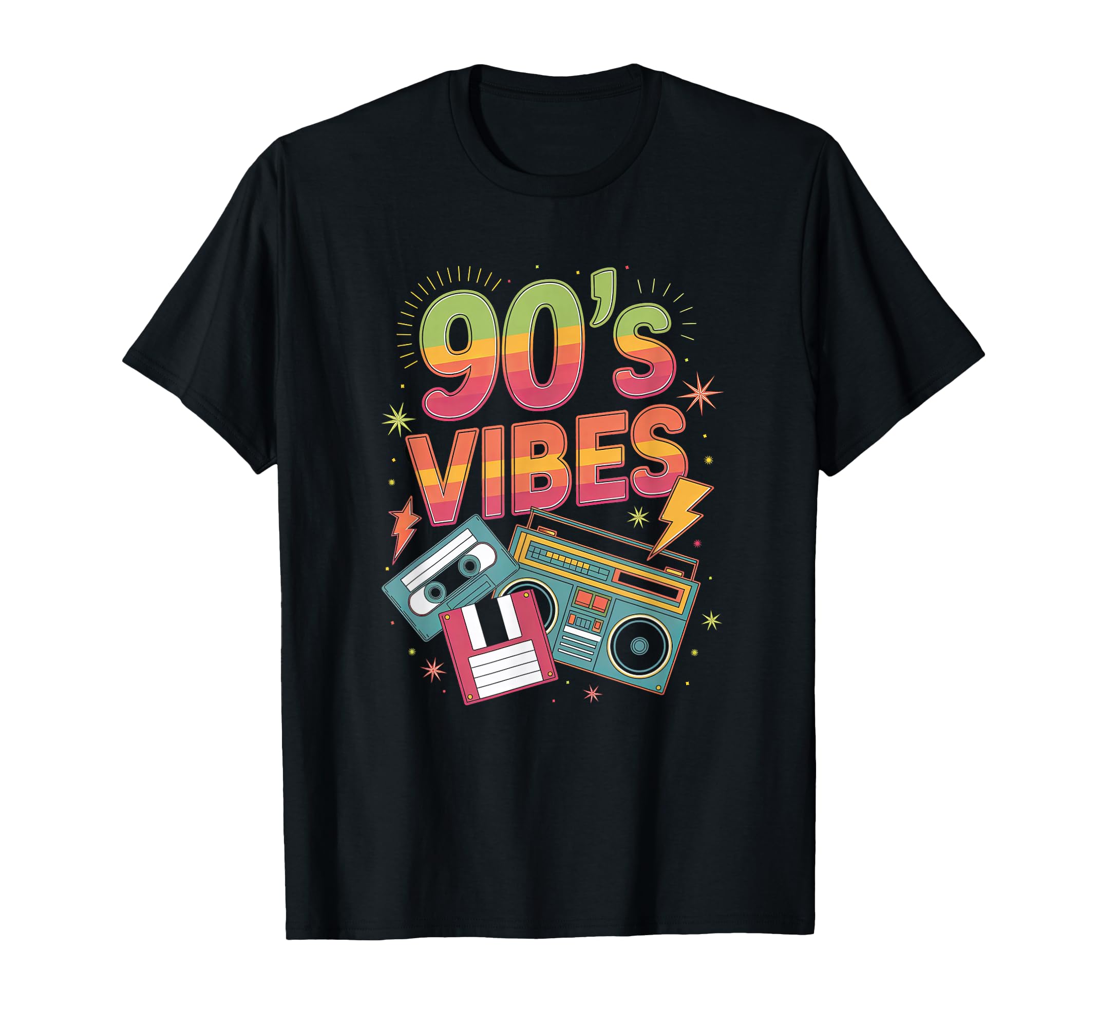 90S Vibes 1990S Blaster And Casette T-Shirt - Minimalist Print Men Women - T-Shirt, Sweatshirt, Hoodie