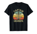 Captain Grandpa Boat Pontoon Fishing T-Shirt - Streetwear Style for Adults - T-Shirt, Sweatshirt, Hoodie