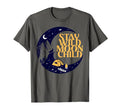 Stay Wild Moon Child Boho Peace Hippie T-Shirt - Graphic Print Men Women - T-Shirt, Sweatshirt, Hoodie