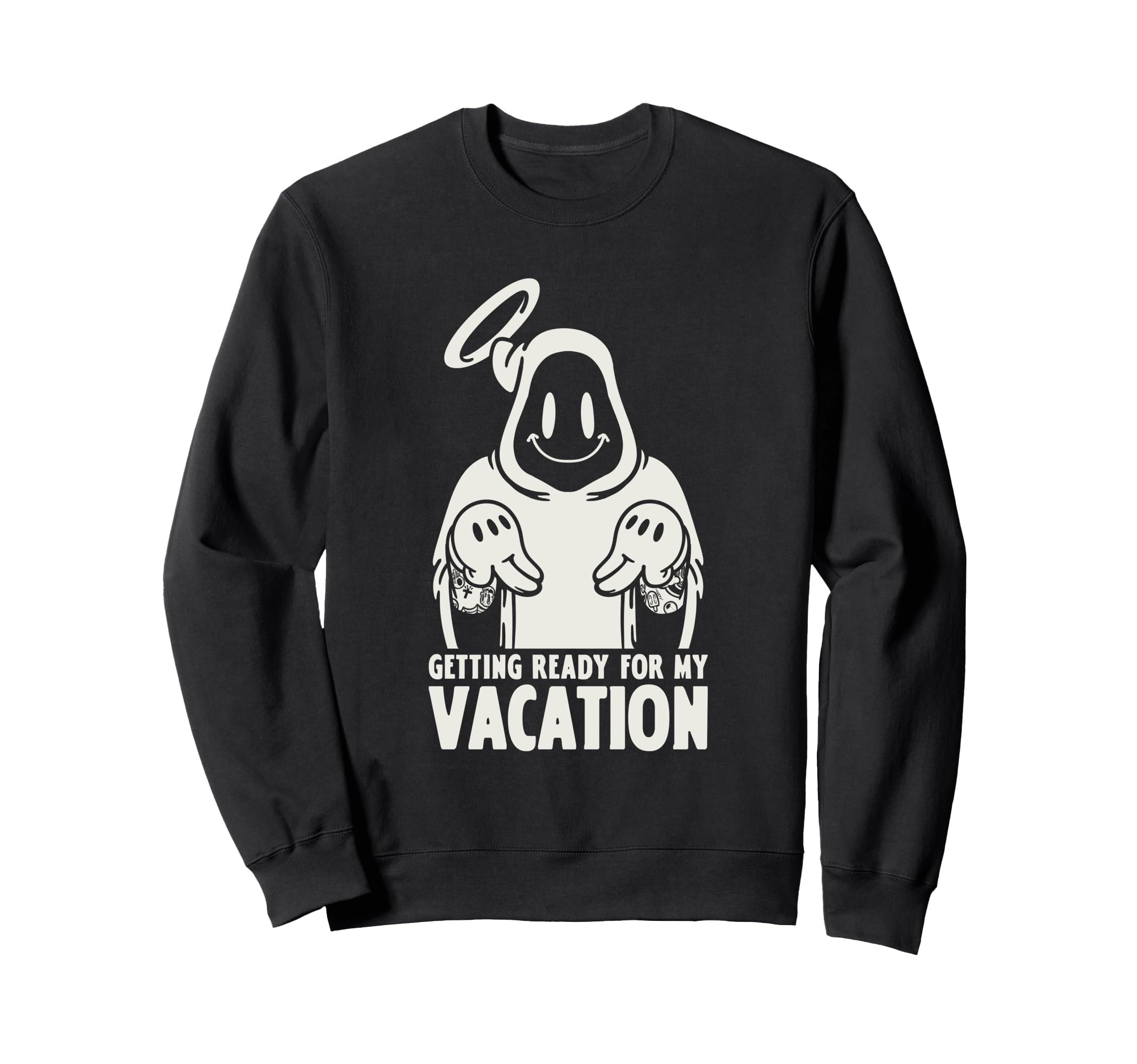90S Dad Funny Grim Reaper Sarcastic Sweatshirt - Unique Graphic Unisex - T-Shirt, Sweatshirt, Hoodie