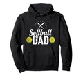 Softball Dad Softball Dad Baseball Sweatshirt - Custom Art Print Unisex - T-Shirt, Sweatshirt, Hoodie