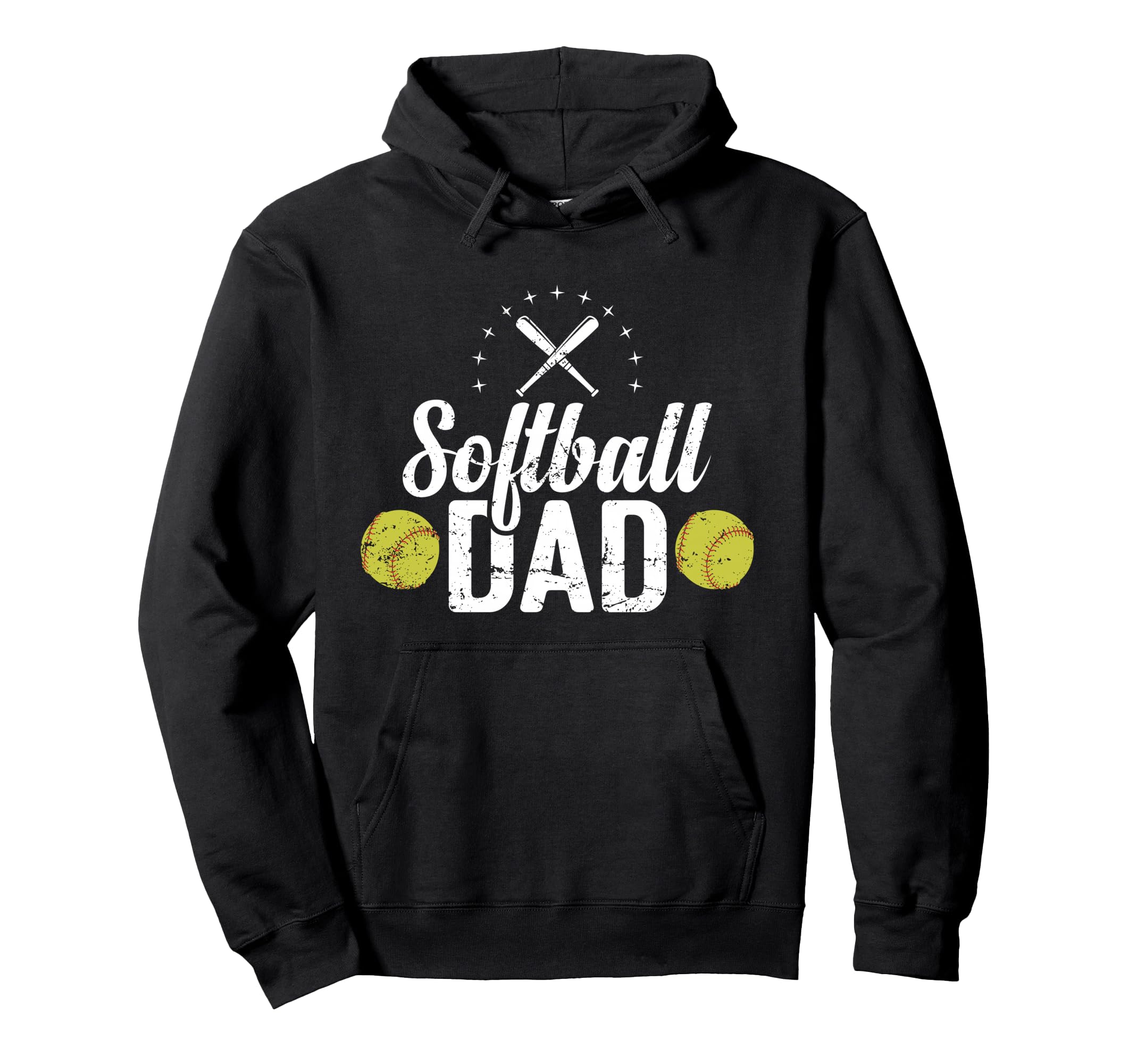 Softball Dad Softball Dad Baseball Sweatshirt - Custom Art Print Unisex - T-Shirt, Sweatshirt, Hoodie