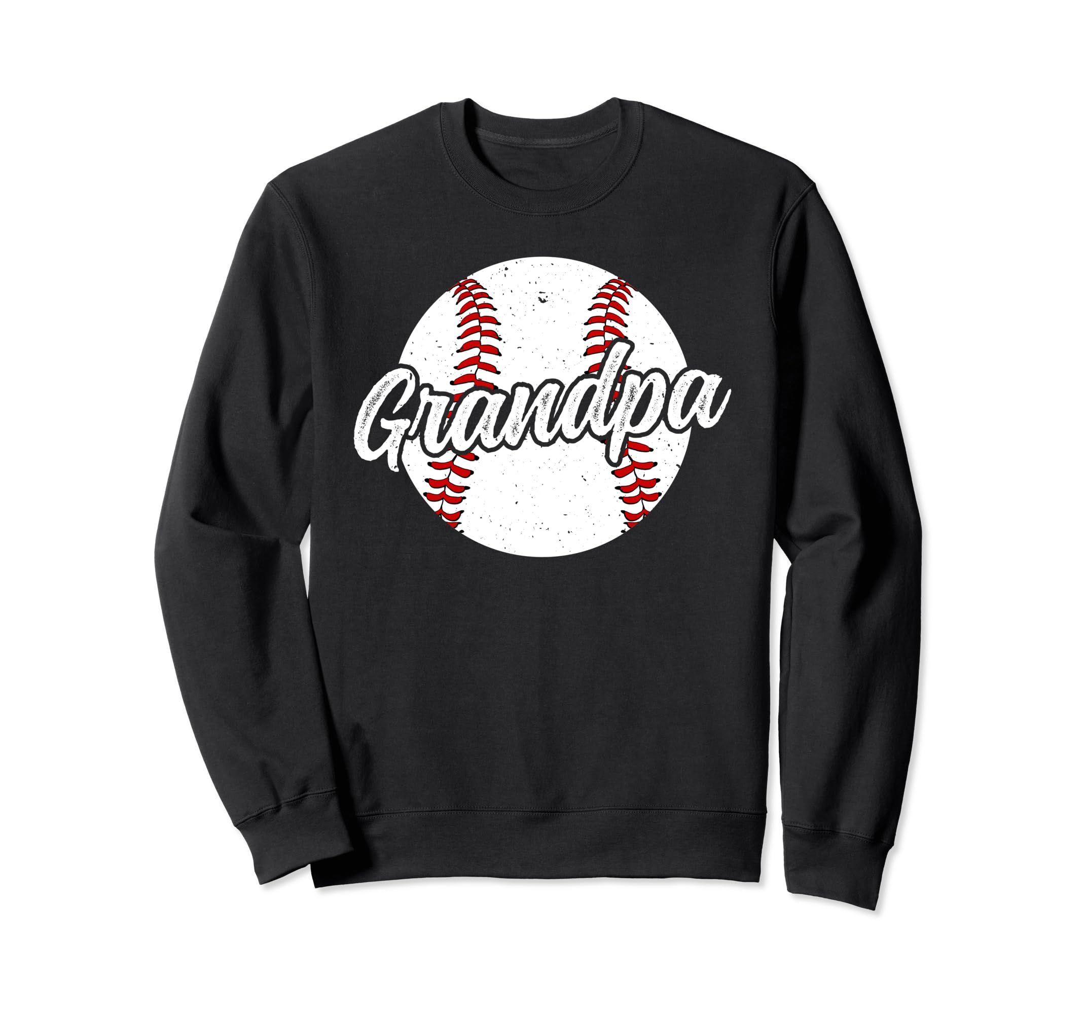 Grandpa Baseball Player Grandfather Sweatshirt - Novelty Apparel Unisex - T-Shirt, Sweatshirt, Hoodie