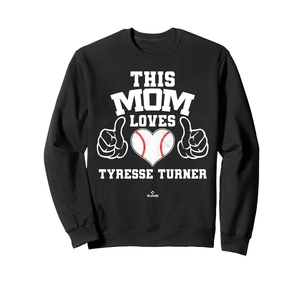 This Mom Loves Tyresse Turner Sweatshirt - Trendy Graphic Men Women - T-Shirt, Sweatshirt, Hoodie