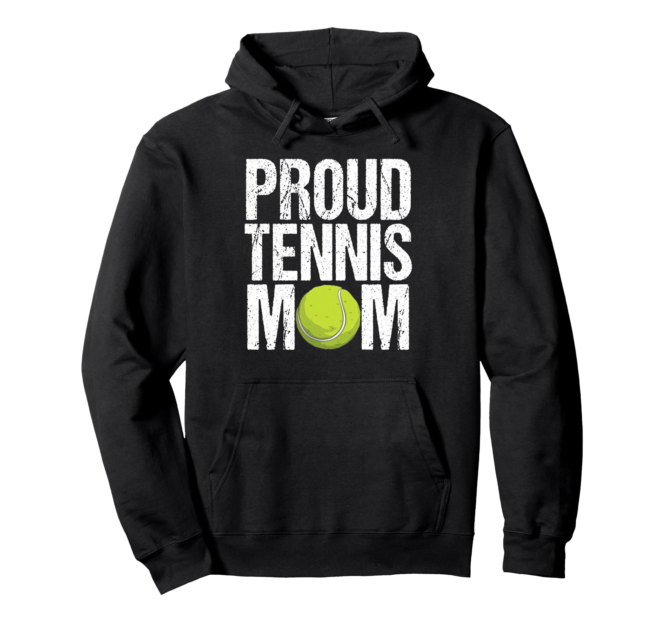 Proud Tennis Mom Game Day Sports Hoodie - Aesthetic Graphic Men Women - T-Shirt, Sweatshirt, Hoodie