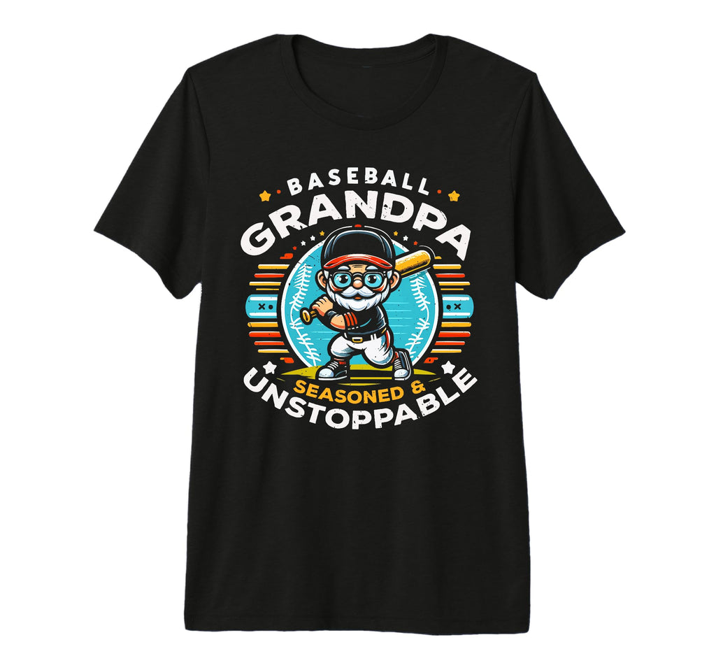 Baseball Grandpa Grandfather Gramps T-Shirt - Trendy Graphic Unisex - T-Shirt, Sweatshirt, Hoodie
