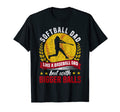 Mens Funny Softball Dad Like Baseball T-Shirt - Minimalist Print Unisex - T-Shirt, Sweatshirt, Hoodie