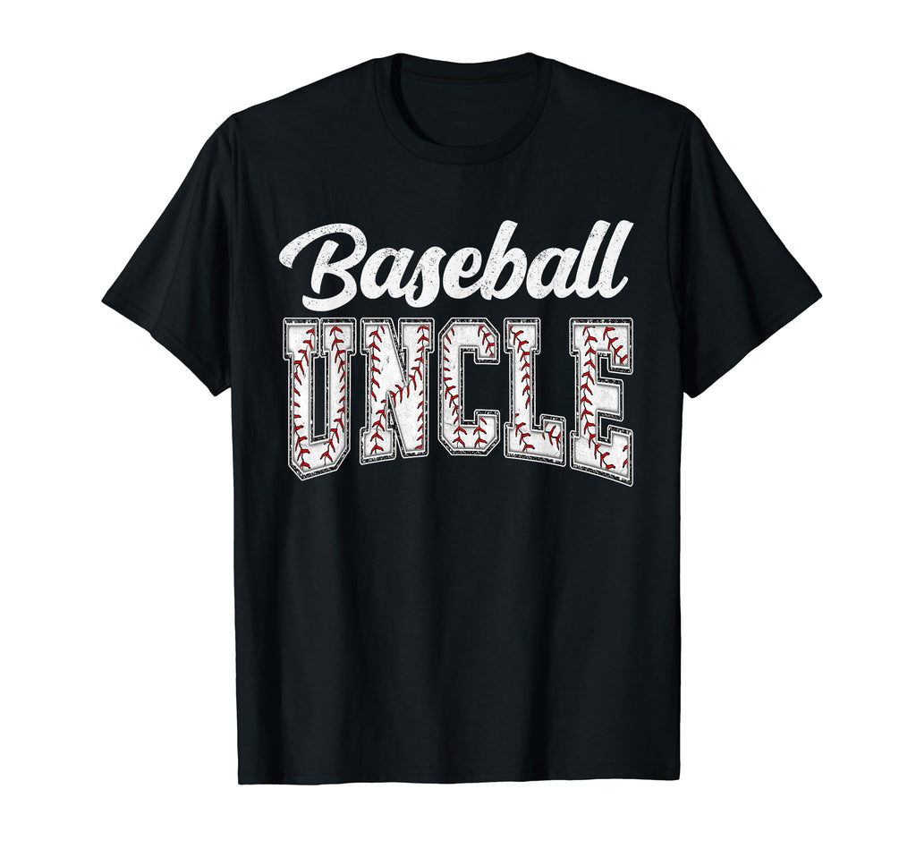 Baseball Uncle Baseball Nephew Funny T-Shirt - Minimalist Print Unisex - T-Shirt, Sweatshirt, Hoodie