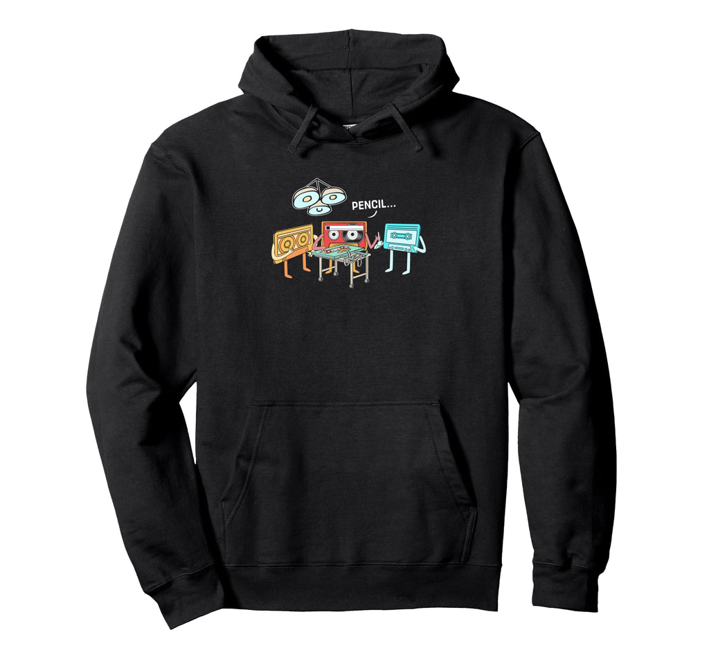 Surgery Cassette Tape Pencil Funny Hoodie - Aesthetic Graphic for Adults - T-Shirt, Sweatshirt, Hoodie