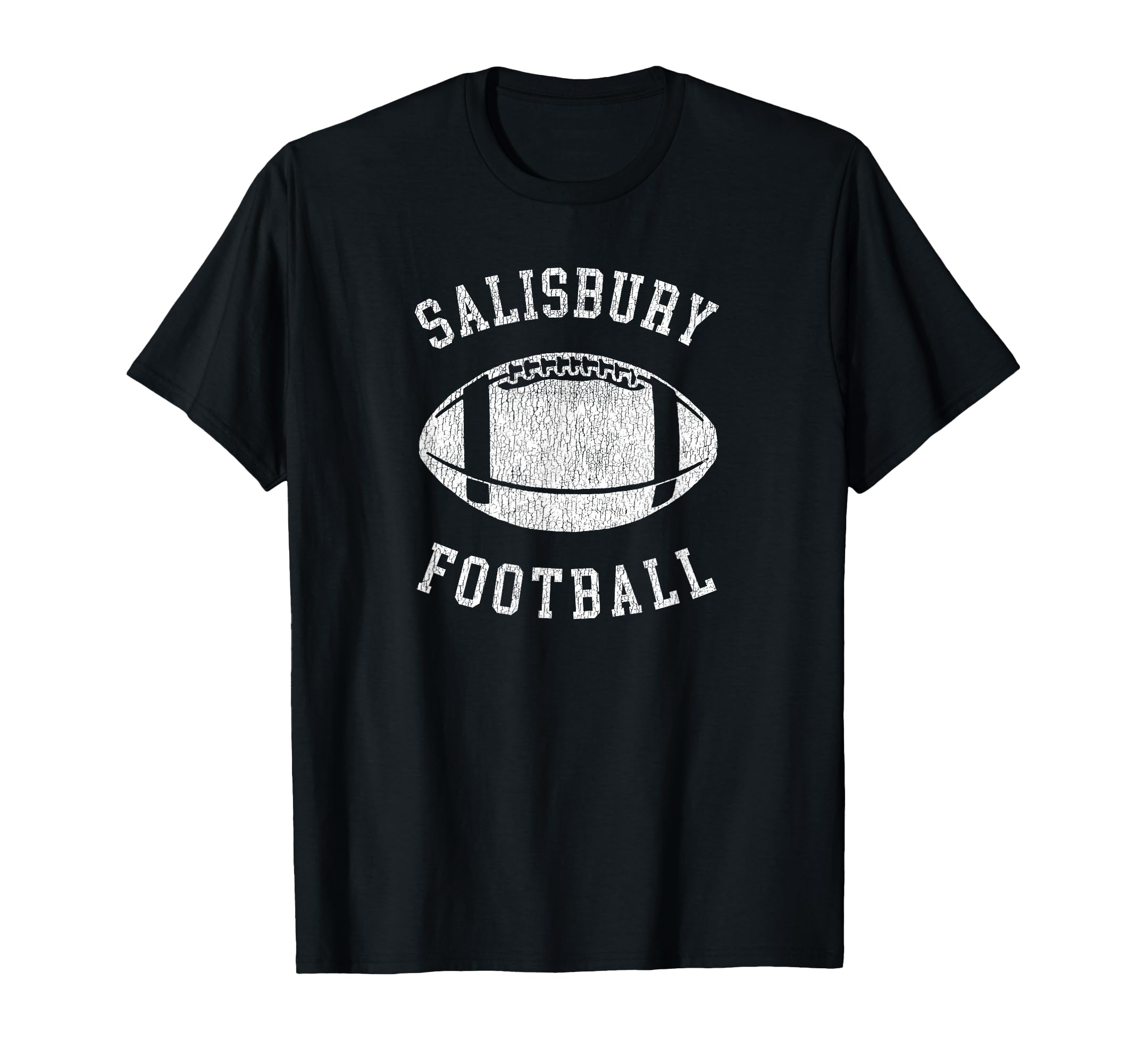 Salisbury Football Distressed 80S T-Shirt - Graphic Print for Adults - T-Shirt, Sweatshirt, Hoodie