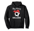 Busy Raising Ballers Funny Soccer Hoodie - Casual Everyday Wear for Adults - T-Shirt, Sweatshirt, Hoodie