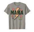 Mama Lightning Bolt Proud Mother T-Shirt - Casual Everyday Wear Men Women - T-Shirt, Sweatshirt, Hoodie