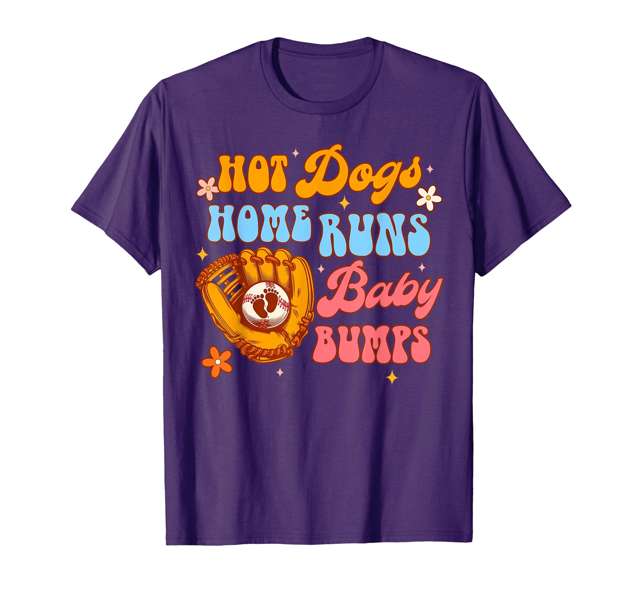 Baseball Pregnancy Shower Hot Dogs T-Shirt - Streetwear Style Men Women - T-Shirt, Sweatshirt, Hoodie