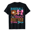 Baseball Or Bows Brother Loves You T-Shirt - Custom Art Print Unisex - T-Shirt, Sweatshirt, Hoodie