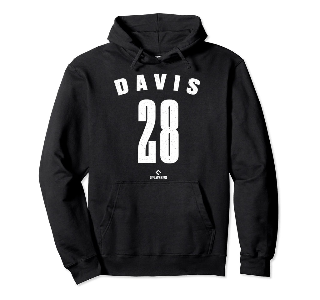Jd Davis 28 Mlbpa New York Baseball Hoodie - Fun Novelty Design for Adults - T-Shirt, Sweatshirt, Hoodie