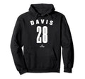 Jd Davis 28 Mlbpa New York Baseball Hoodie - Fun Novelty Design for Adults - T-Shirt, Sweatshirt, Hoodie