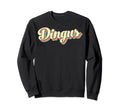 Dingus Art Baseball Font Sweatshirt - Custom Art Print for Adults - T-Shirt, Sweatshirt, Hoodie