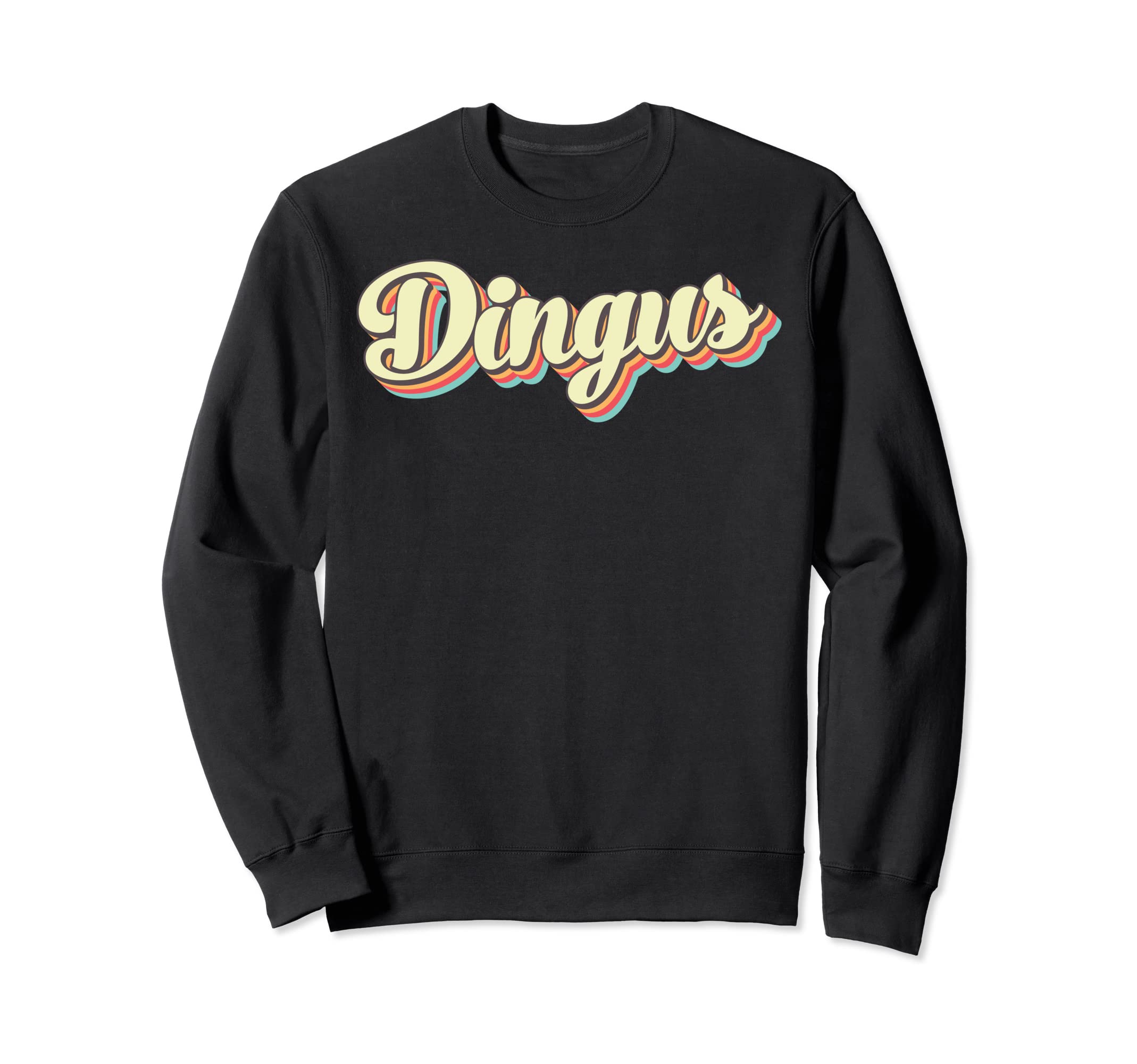 Dingus Art Baseball Font Sweatshirt - Custom Art Print for Adults - T-Shirt, Sweatshirt, Hoodie
