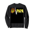Number One Softball Papa Fathers Day Sweatshirt - Trendy Graphic Unisex - T-Shirt, Sweatshirt, Hoodie