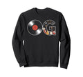 Old School Og Hip Hop Vinyl Cds Sweatshirt - Trendy Graphic for Adults - T-Shirt, Sweatshirt, Hoodie