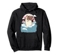 Pug Dog Sushi Japanese Art Harajuku Hoodie - Graphic Print for Adults - T-Shirt, Sweatshirt, Hoodie