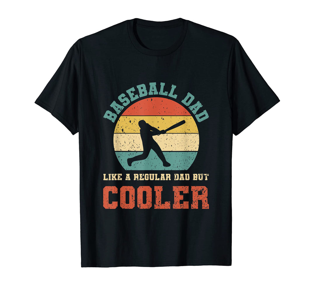 Mens Baseball Dad Like Regular Dad But T-Shirt - Graphic Print Men Women - T-Shirt, Sweatshirt, Hoodie
