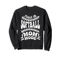 Softball Mom Mothers Day Baseball Sweatshirt - Custom Art Print for Adults - T-Shirt, Sweatshirt, Hoodie