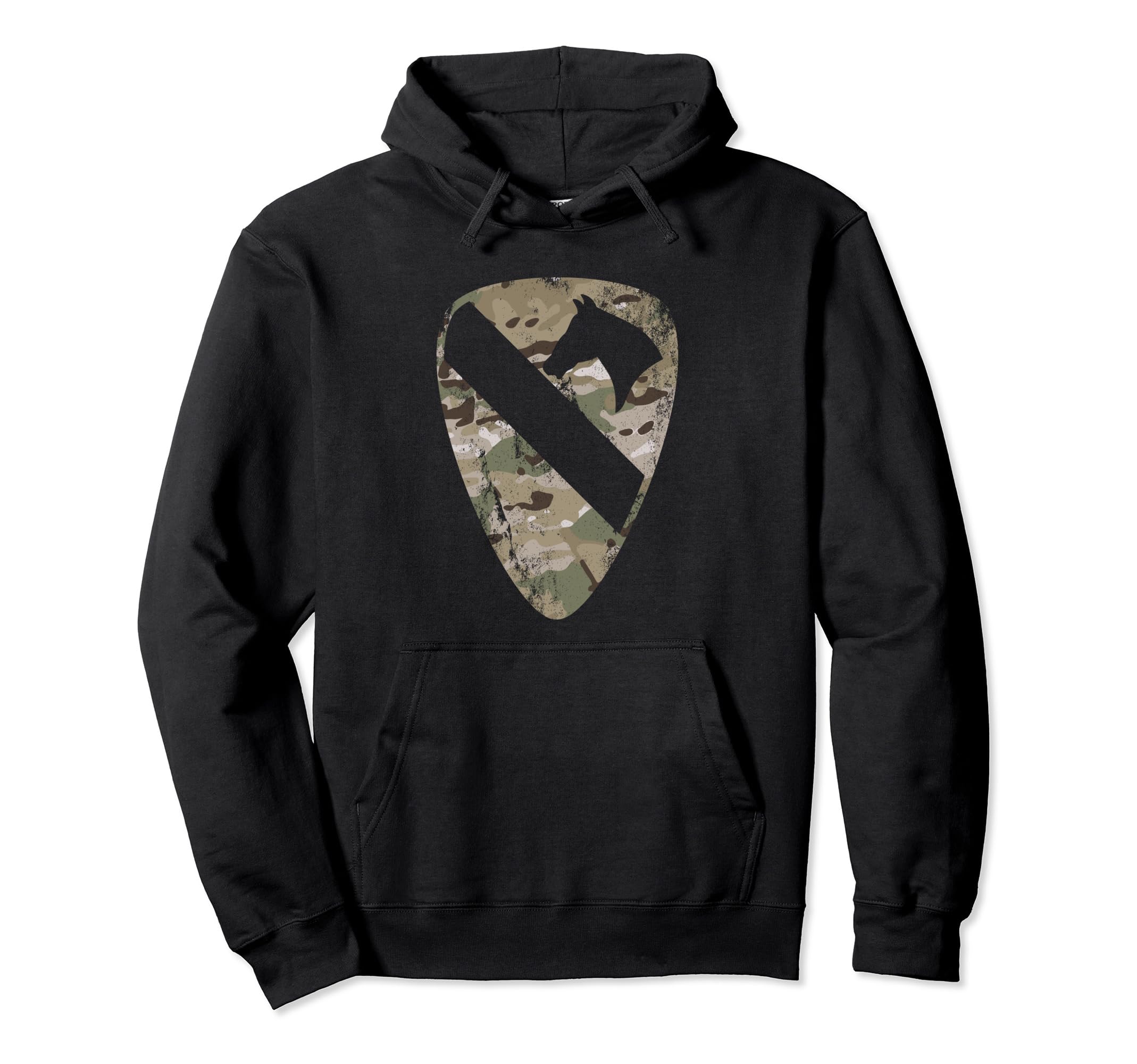 1St Cavalry Division Patch 1St Cav Hoodie - Novelty Apparel for Adults - T-Shirt, Sweatshirt, Hoodie