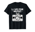 Hiphop Love Music Old School Beats T-Shirt - Streetwear Style for Adults - T-Shirt, Sweatshirt, Hoodie
