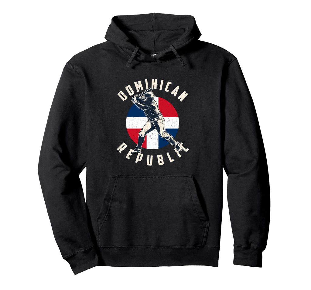 Dominican Baseball Batter Dominican Hoodie - Unique Graphic Unisex - T-Shirt, Sweatshirt, Hoodie