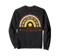 Softball Boho Rainbow Softball Sweatshirt - Novelty Apparel Men Women - T-Shirt, Sweatshirt, Hoodie